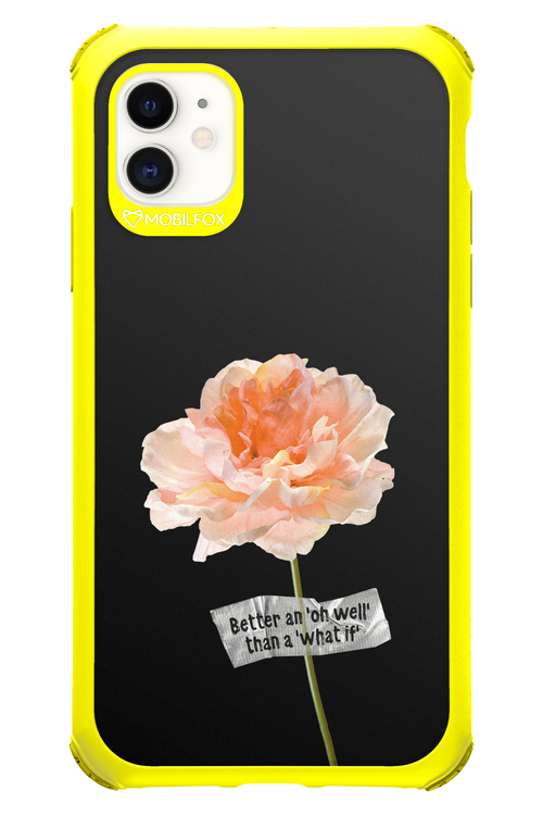 Flower Black - Apple iPhone 11