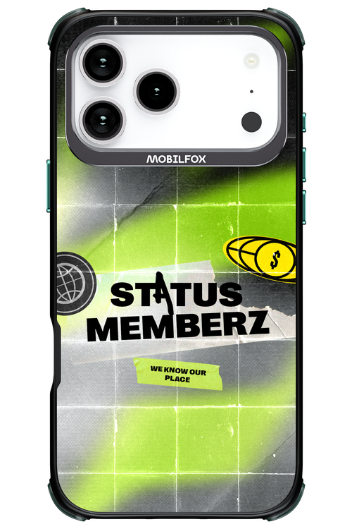Status Memberz - Apple iPhone 17 Pro Max
