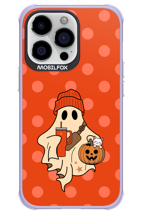 Ghost Girl (Orange) - Apple iPhone 13 Pro