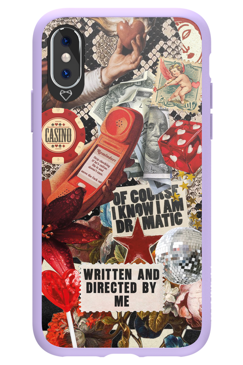 RED VINTAGE - Apple iPhone XS