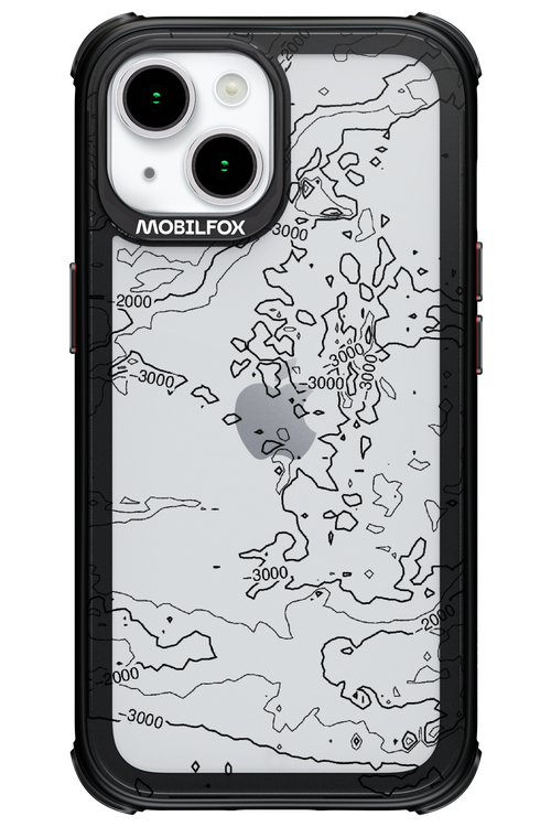 Contour Map - Apple iPhone 15