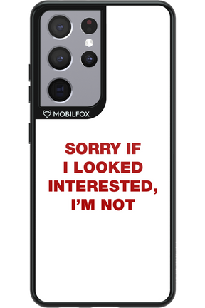 I'm not - Samsung Galaxy S21 Ultra