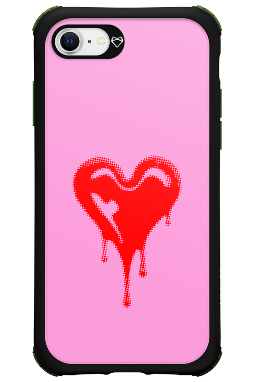 Heart Pink - Apple iPhone 7