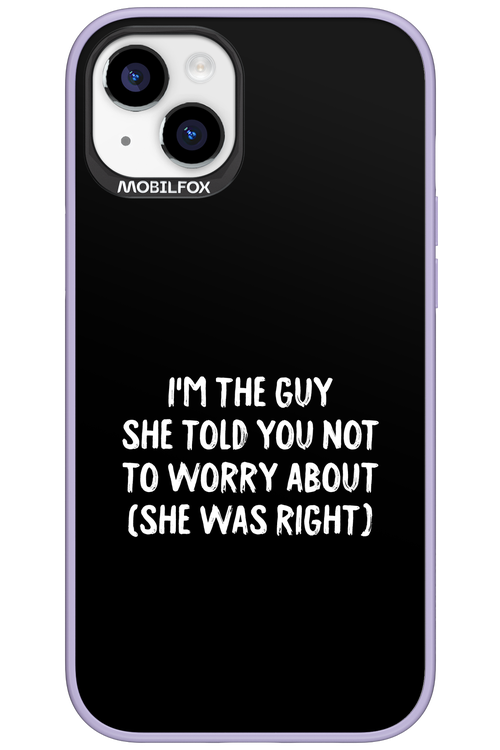 She was right 2.0 - Apple iPhone 15 Plus