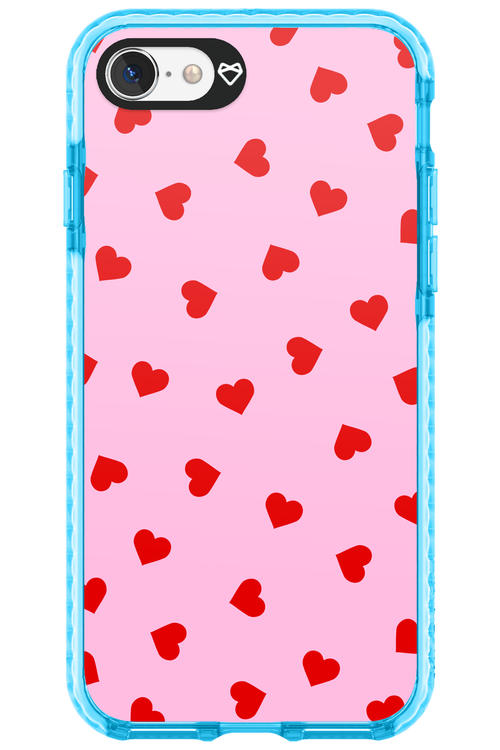 Sprinkle Heart Pink - Apple iPhone 7