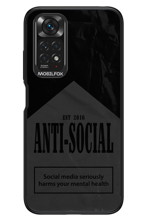 ANTI-SOCIAL (BLVCK) 2.0 - Xiaomi Redmi Note 11/11S 4G