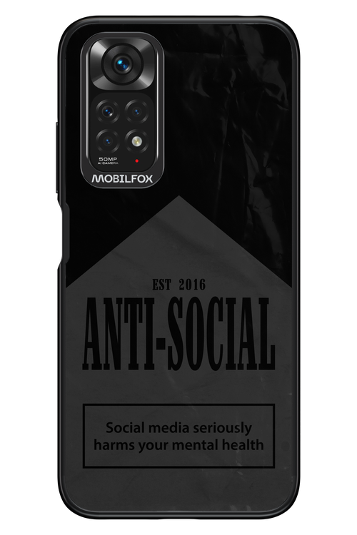 ANTI-SOCIAL (BLVCK) 2.0 - Xiaomi Redmi Note 11/11S 4G