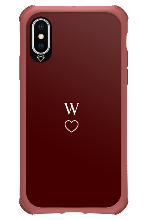 W Burgundia 2.0 - Apple iPhone X
