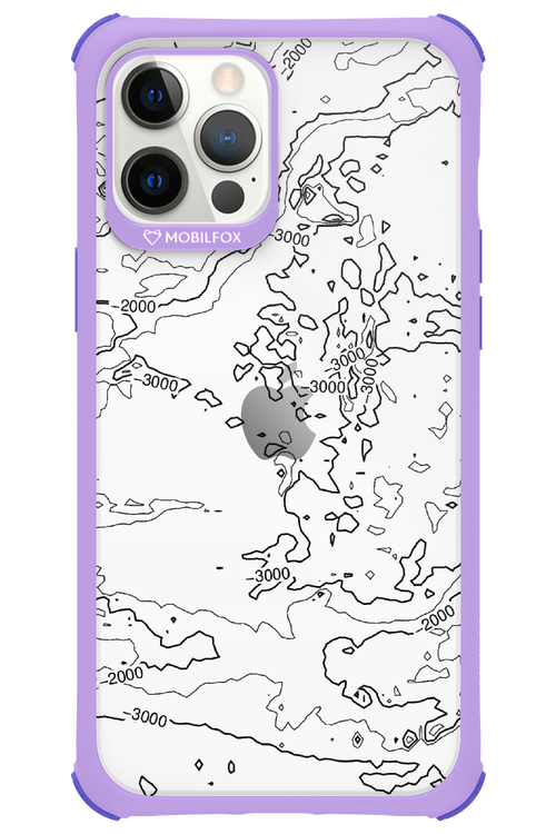 Contour Map - Apple iPhone 12 Pro Max