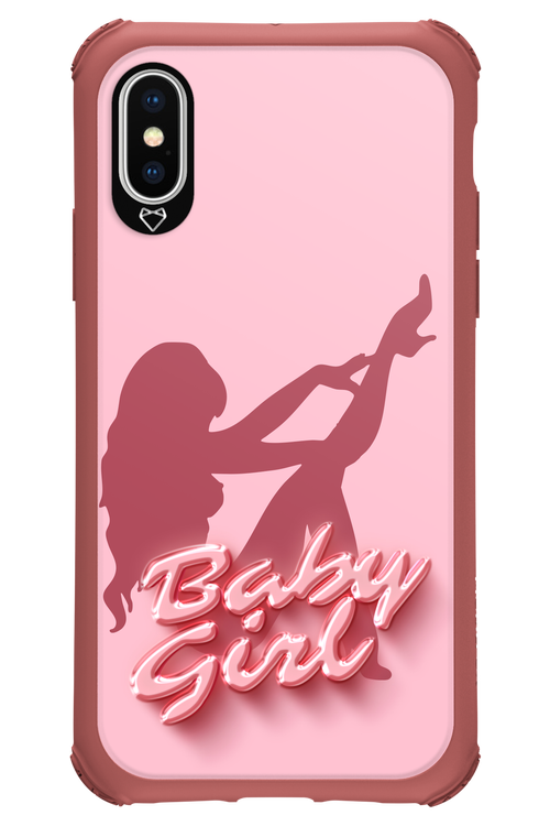 Pink Trouble - Apple iPhone X