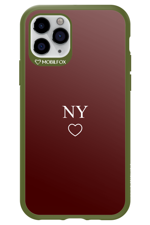 NY Burgundia 2.0 - Apple iPhone 11 Pro