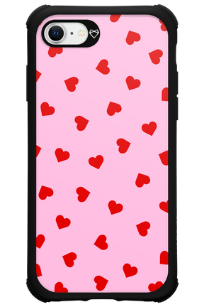 Sprinkle Heart Pink - Apple iPhone SE 2022