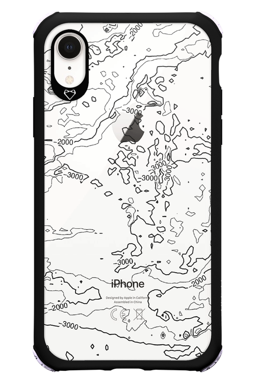 Contour Map - Apple iPhone XR
