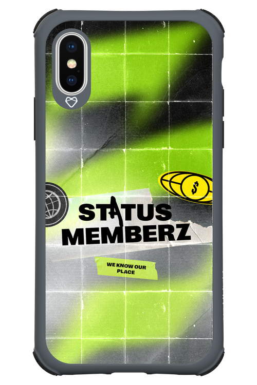 Status Memberz - Apple iPhone XS