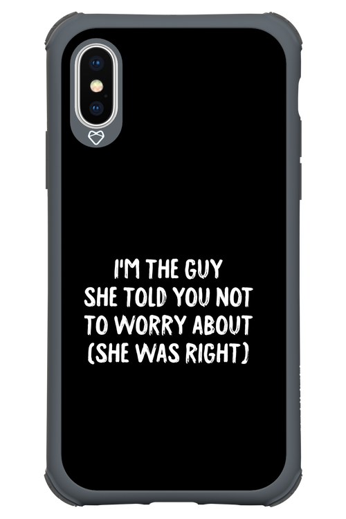 She was right 2.0 - Apple iPhone X
