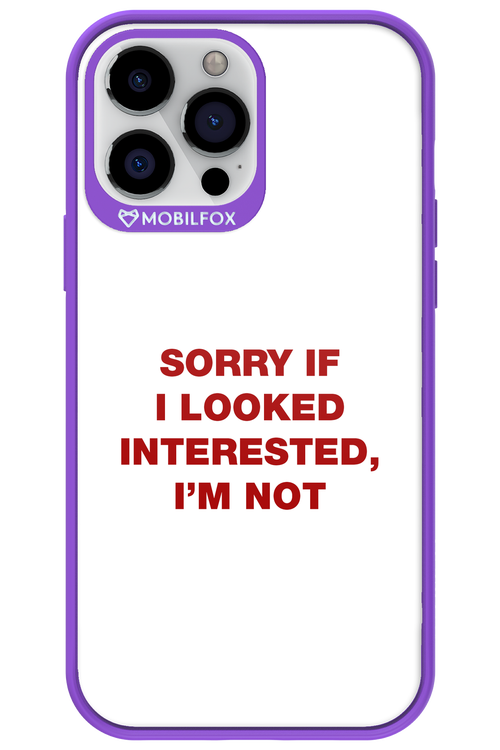 I'm not - Apple iPhone 13 Pro Max