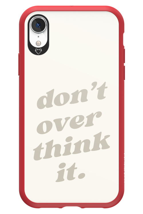 No OverThink - Apple iPhone XR