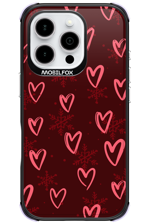 Christmas Hearts - Apple iPhone 16 Pro