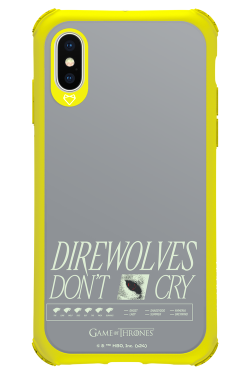 Direwolves Don’t Cry - Apple iPhone X