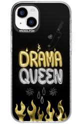 Drama Queen Black - Apple iPhone 15 Plus