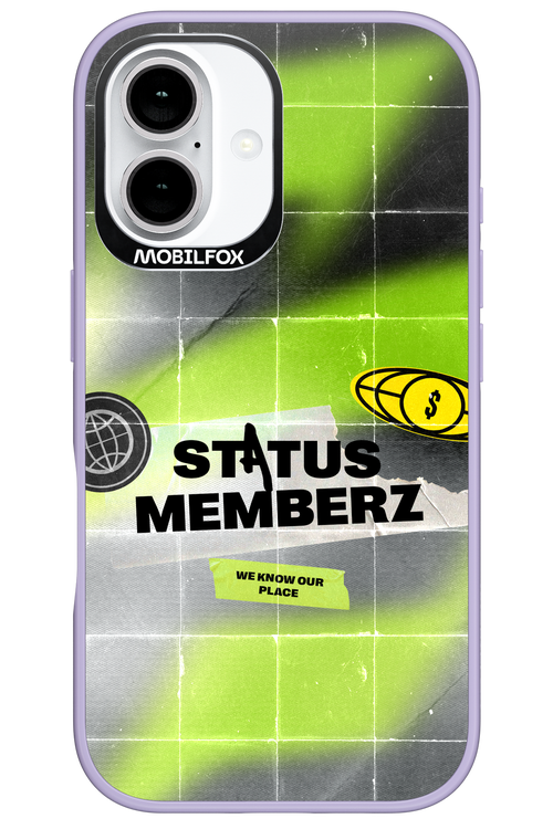 Status Memberz - Apple iPhone 16
