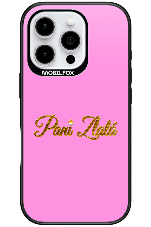 Pani Zlatá - Apple iPhone 16 Pro