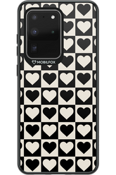 Checkered Heart - Samsung Galaxy S20 Ultra 5G