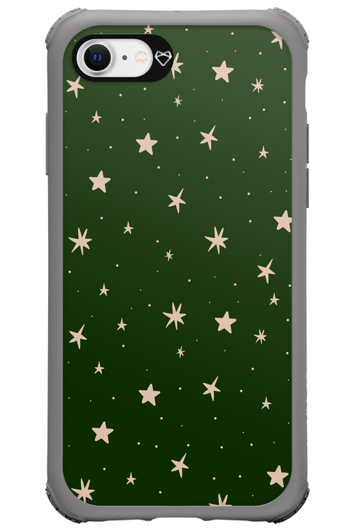 Forest Green Stars - Apple iPhone SE 2020
