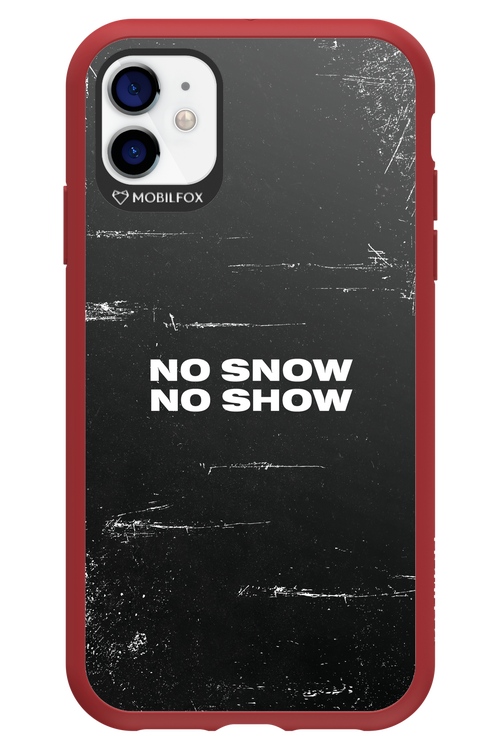 No snow, no show - Apple iPhone 11