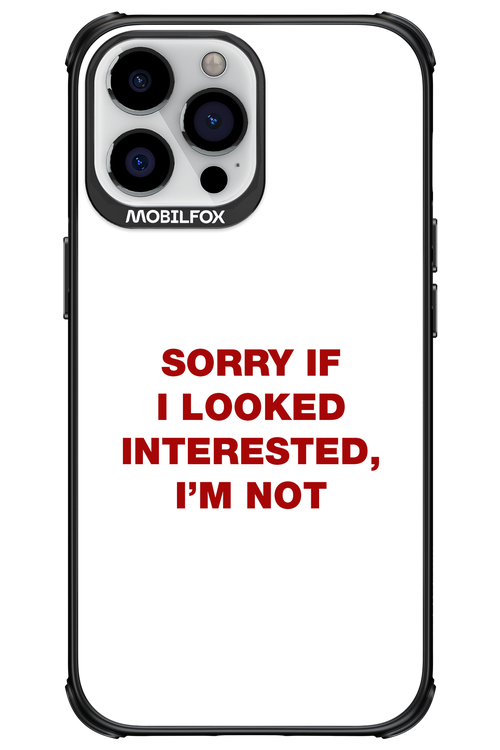 I'm not - Apple iPhone 13 Pro Max