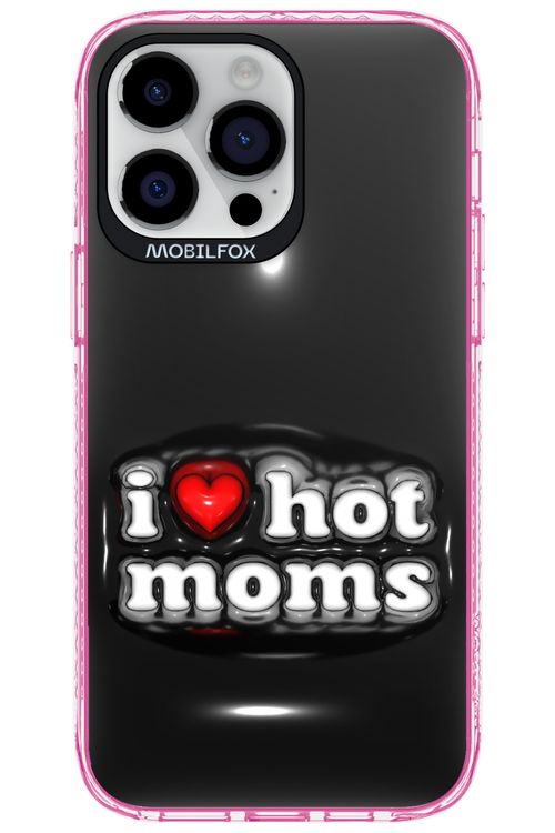 I love hot moms puffer - Apple iPhone 14 Pro Max
