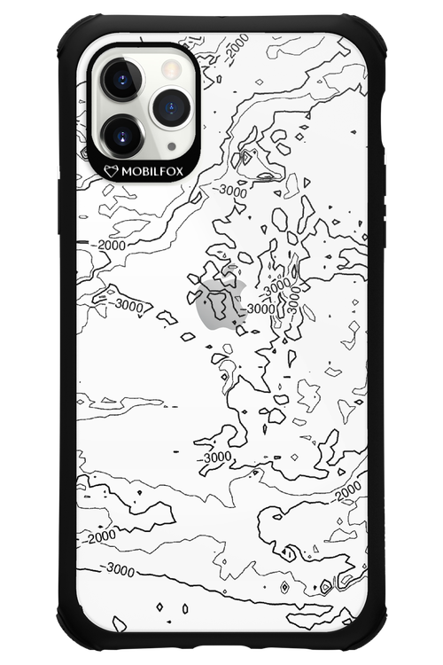 Contour Map - Apple iPhone 11 Pro Max