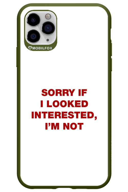 I'm not - Apple iPhone 11 Pro Max