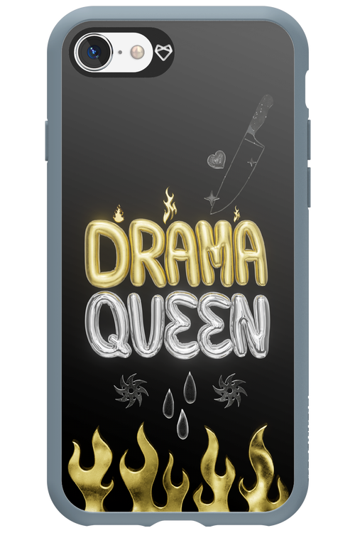 Drama Queen Black - Apple iPhone 8