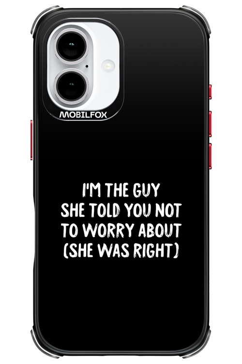 She was right 2.0 - Apple iPhone 16