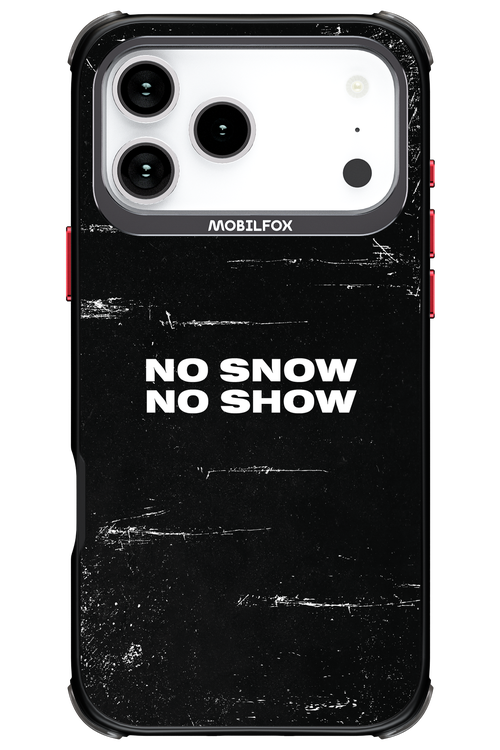 No snow, no show - Apple iPhone 17 Pro Max