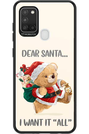 Dear Santa i want it all - Samsung Galaxy A21 S