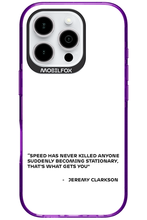 Speed Philosophy 2.0 - Apple iPhone 16 Pro