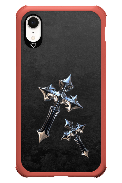 Chrome Crosses - Apple iPhone XR