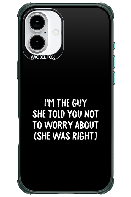 She was right 2.0 - Apple iPhone 16 Plus