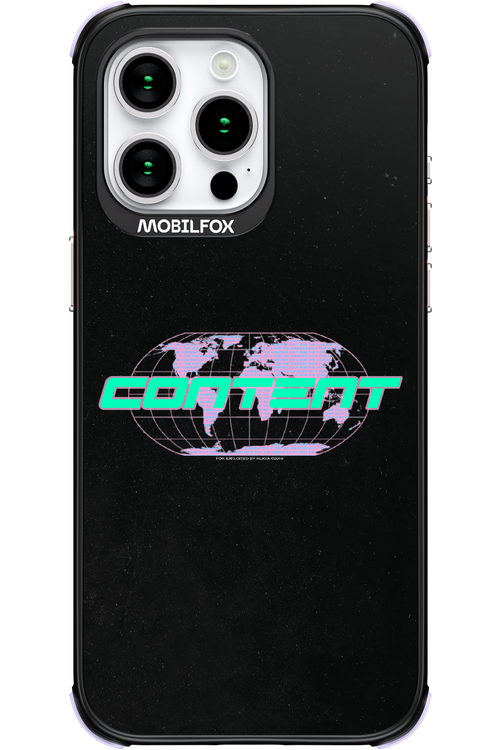 CONTENT 2.0 - Apple iPhone 15 Pro Max