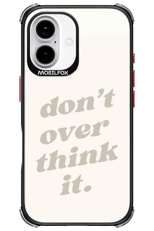 No OverThink - Apple iPhone 16