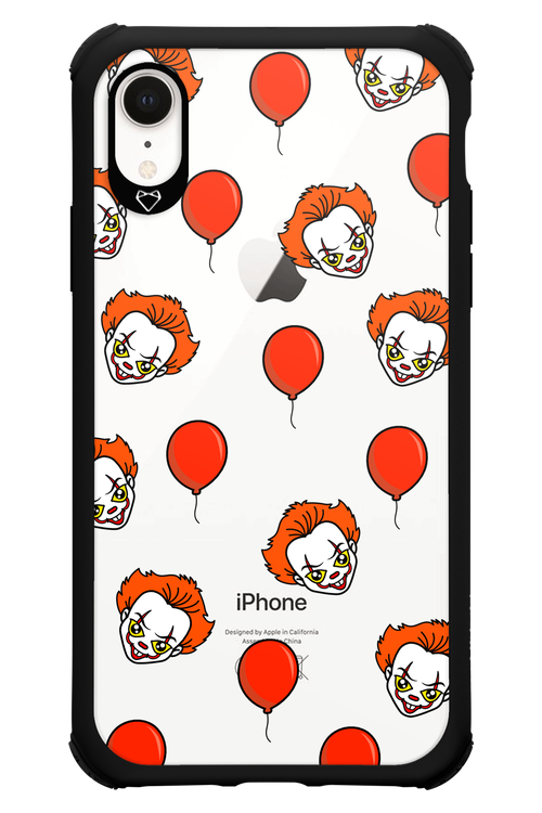 Mystery Clown (Transparent) - Apple iPhone XR