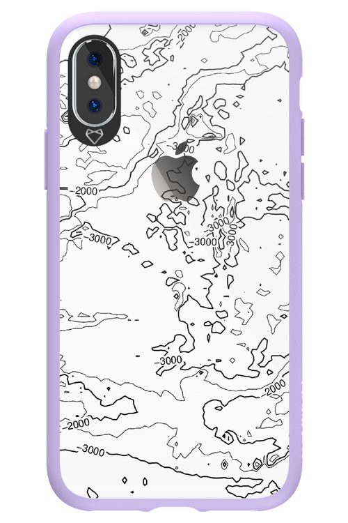 Contour Map - Apple iPhone X