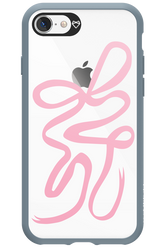 Pink Bow - Apple iPhone 8