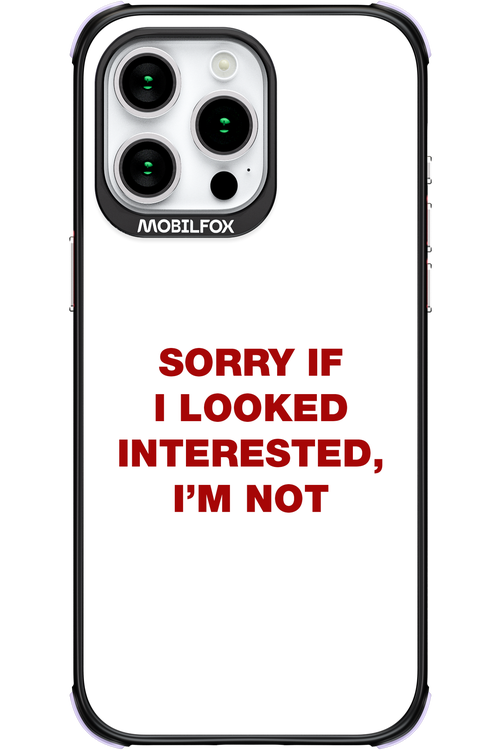 I'm not - Apple iPhone 15 Pro Max