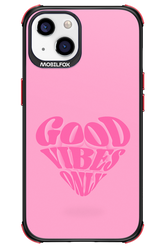 Good Vibes Heart - Apple iPhone 13