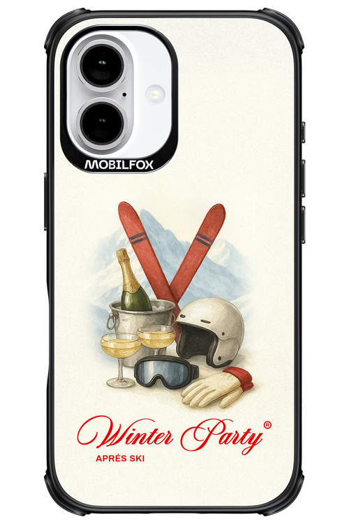 Winter Ski Party - Apple iPhone 16