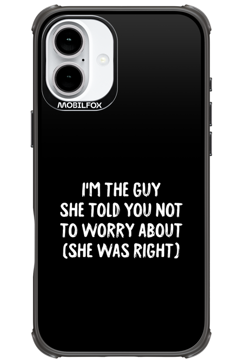 She was right 2.0 - Apple iPhone 16 Plus
