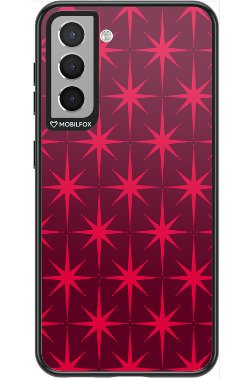 Burgundy Starss - Samsung Galaxy S21